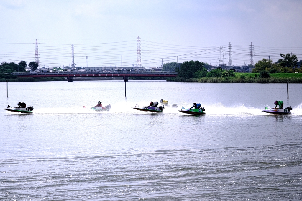 モーターボート練習シーン＃７