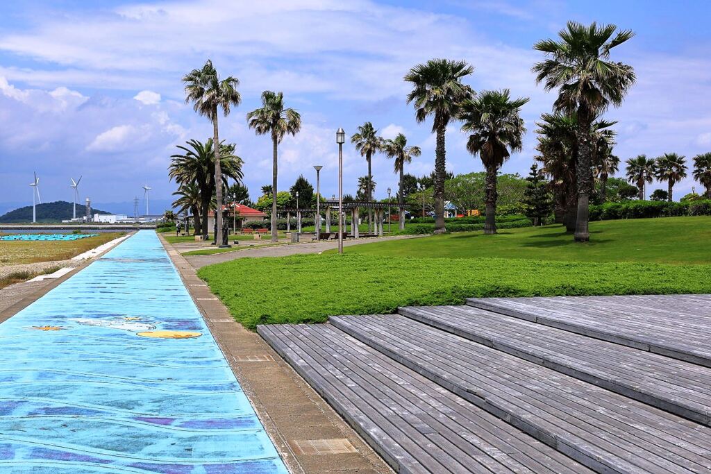 南国風情漂う白谷海浜公園＃４