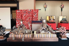 古い雛人形展示会の観覧＃１０