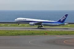 タッチアンドゴー訓練中