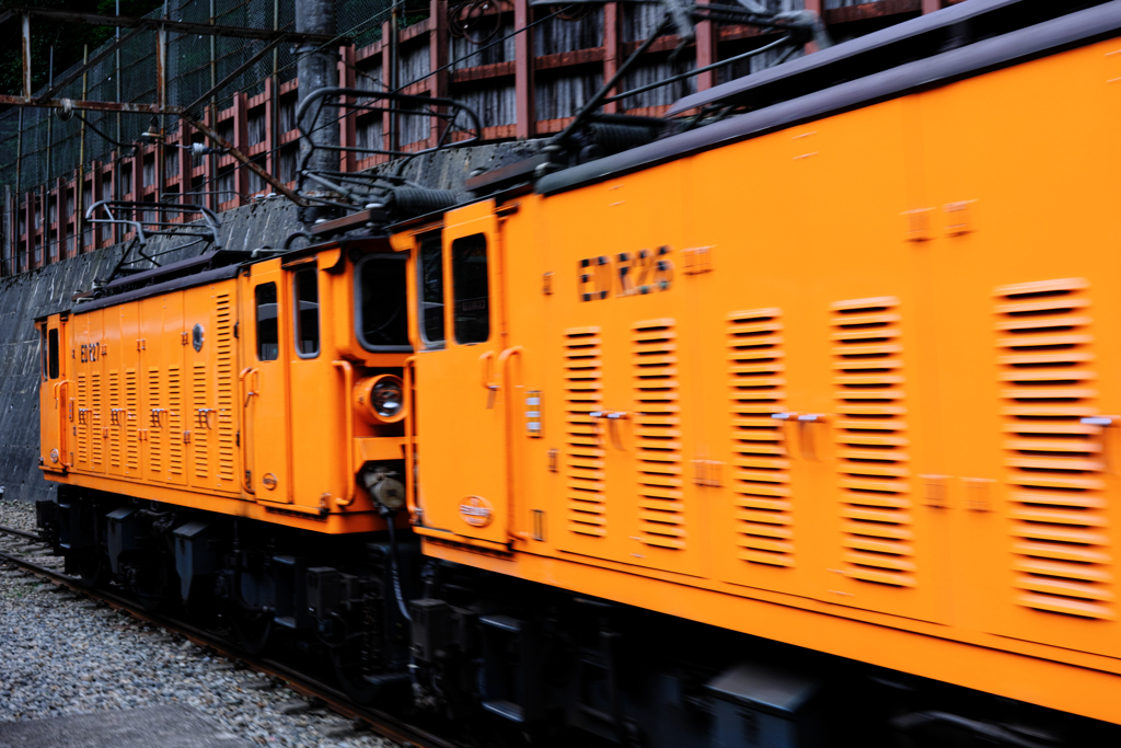 黒部渓谷トロッコ電車乗車＃６