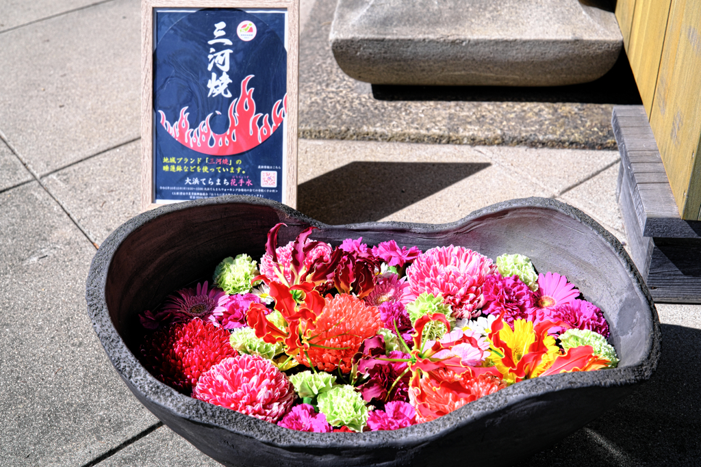 てらまちウォークと花手水＃６