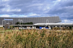 パナソニックソーラーアークと新幹線#3