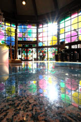 於大公園・このはな館のステンドグラス#4