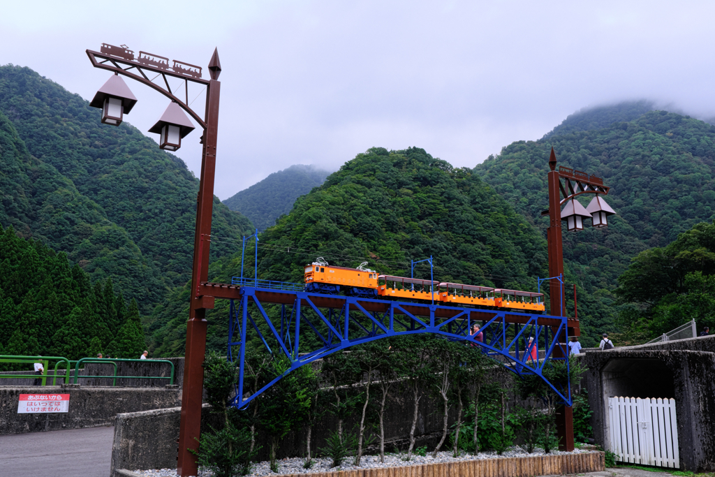 黒部渓谷トロッコ電車乗車＃２