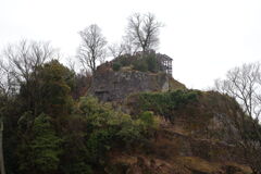 雨降りの岐阜県・苗木城跡＃２