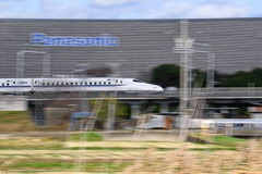 パナソニックソーラーアークと新幹線#4