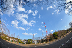 鉄塔と青空