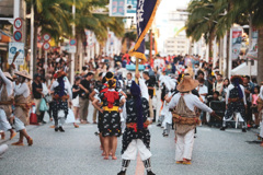 一万人のエイサー踊り隊