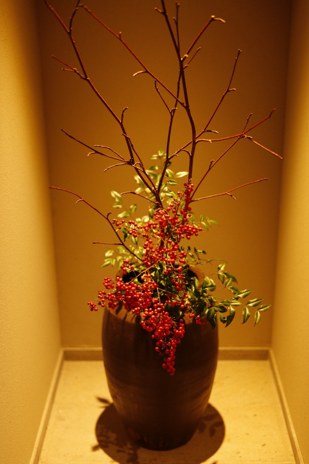 宿にあったお花