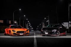 Mercedes-AMG GTS × CLA45