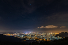 香港飛鵝山夜景