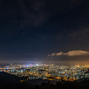 香港飛鵝山夜景