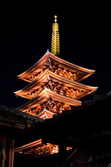 浅草寺の五重塔