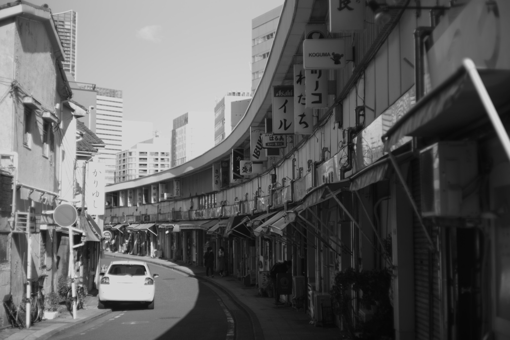 Light and shadow in Yokohama city