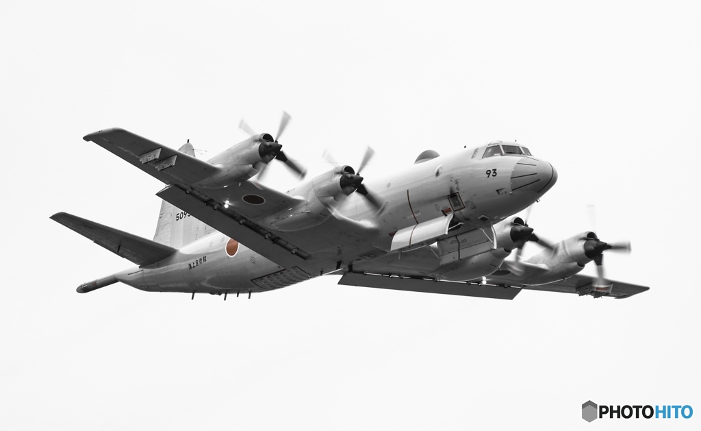 P-3C 爆弾投下体勢