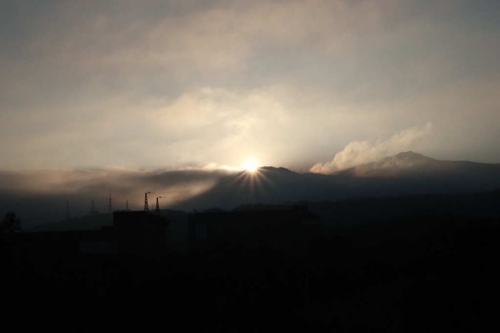 はるか昔の家からの景色。