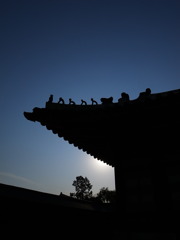 景福宮の屋根瓦