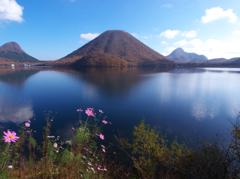 晩秋の榛名山