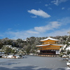 雪の金閣寺