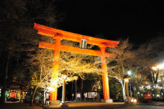 冠稲荷鳥居