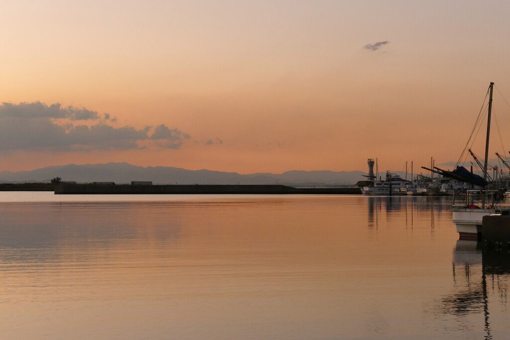 穏やかに暮れて