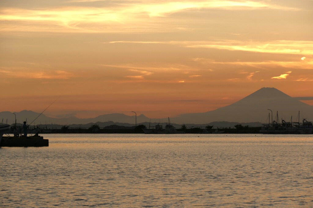 釣り人の夕べ