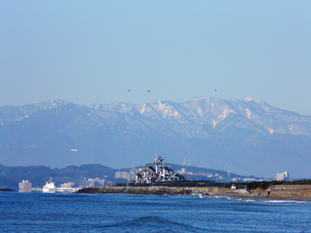 明治百年記念展望塔、富津岬