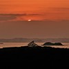 海堡・岬・夕陽　