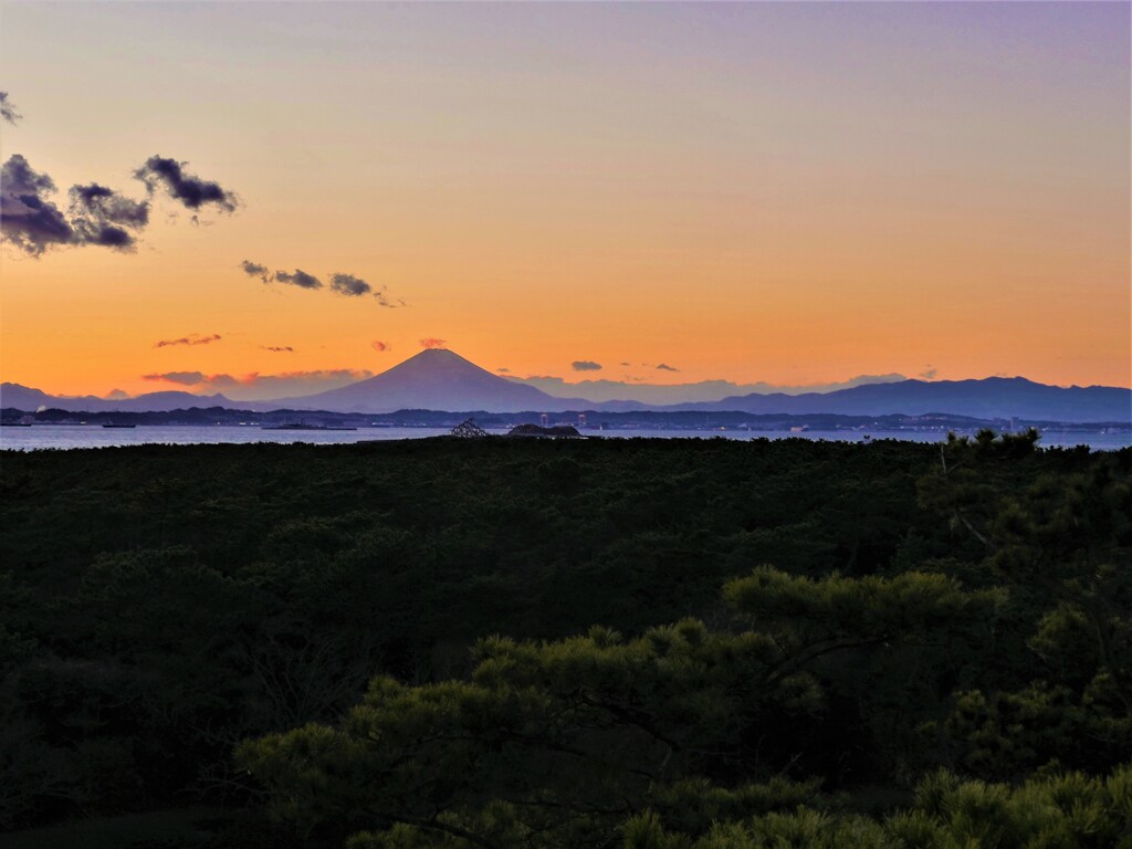 日が沈んで・・・・