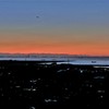 小糸川河口の夕べ