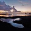夕暮れの輝き