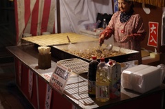 お婆ちゃんの筋煮込み屋台