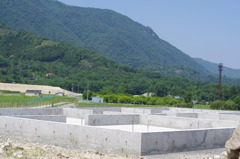 基礎完成
