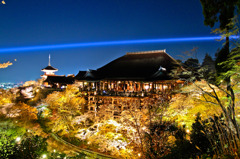 清水寺-夜の特別拝観（春）-清水舞台