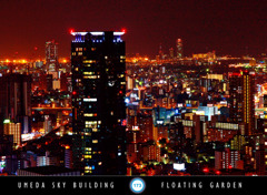 梅田スカイビル・空中庭園より