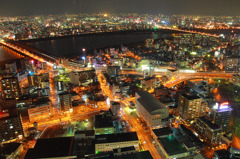 Osaka night view＠梅田スカイビル