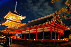 清水寺-夜の特別拝観（春）-経堂