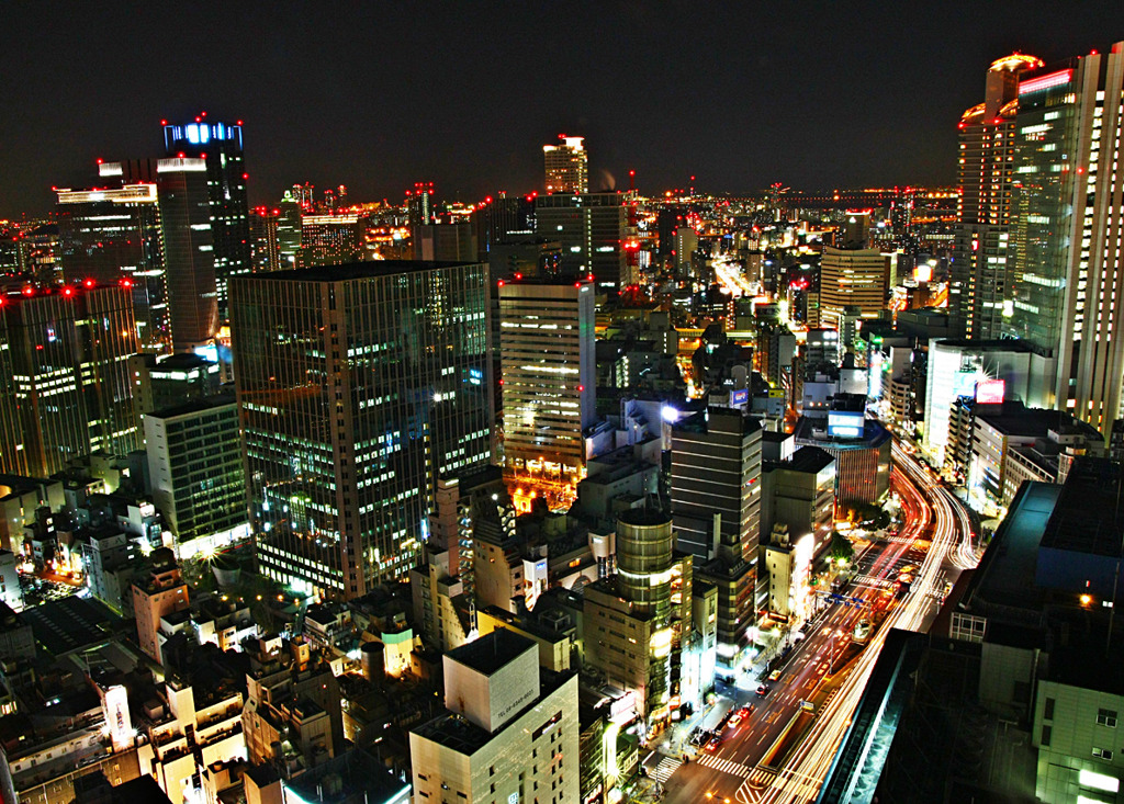 堂島～中之島の夜景　