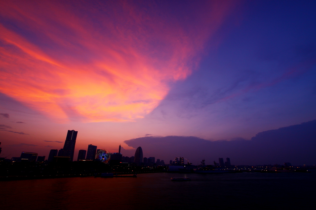 この日の空