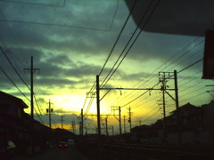 線路際