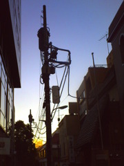 見知らぬ町