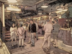 SceneAtTheSeafoodRestaurantInSanDiego