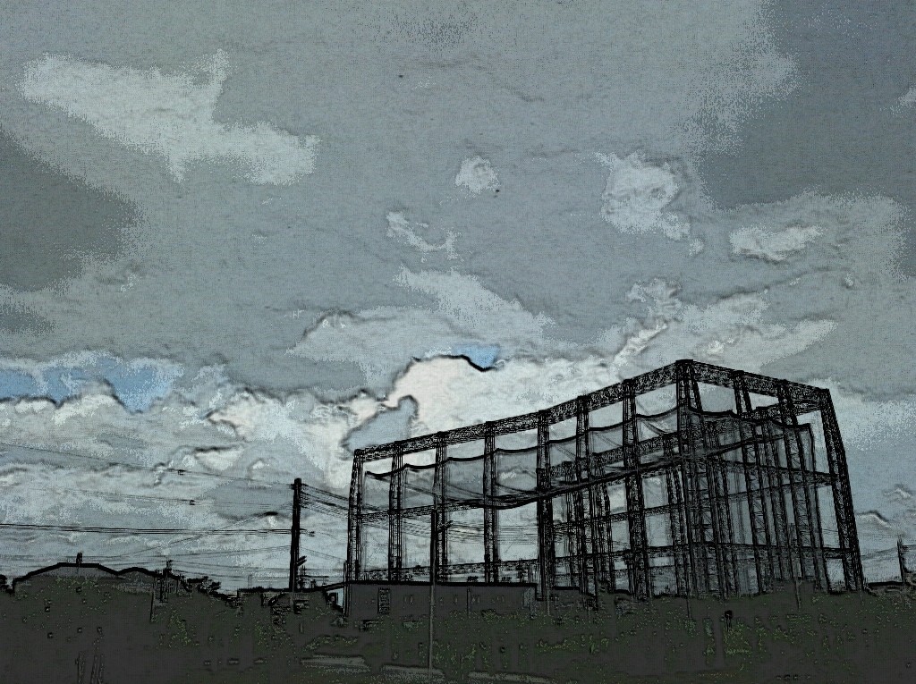 うす曇の空