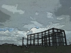 うす曇の空