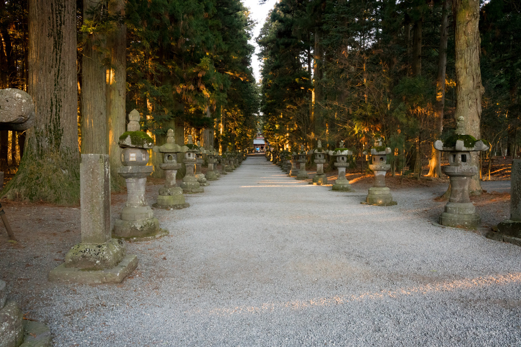 富士北口浅間神社　灯篭2