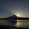 山中湖　富士山