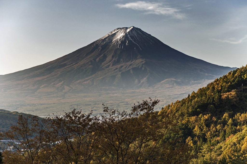 紅葉　富士山2
