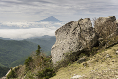 金峰山・鉄山・朝日岳・富士山
