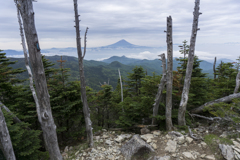 金峰山・鉄山・朝日岳・富士山